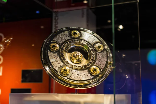 Munich Alemanha Novembro 2018 Museu Conquistas Clube Futebol Munique Baviera — Fotografia de Stock