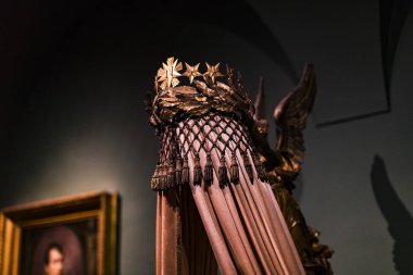 3 Eylül 2018, Viyana, Avusturya: Viyana Avusturya'da Habsburg Hanedanı Müzesi Hofburg Sarayı hazine.