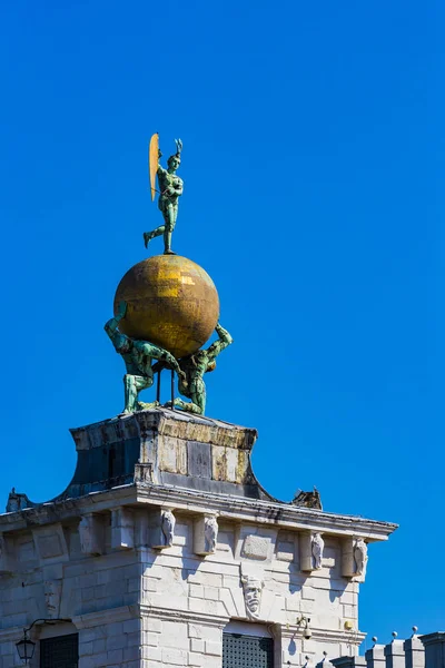 Prvky Architektury Domů Ulicích Kanály Benátek Itálii — Stock fotografie