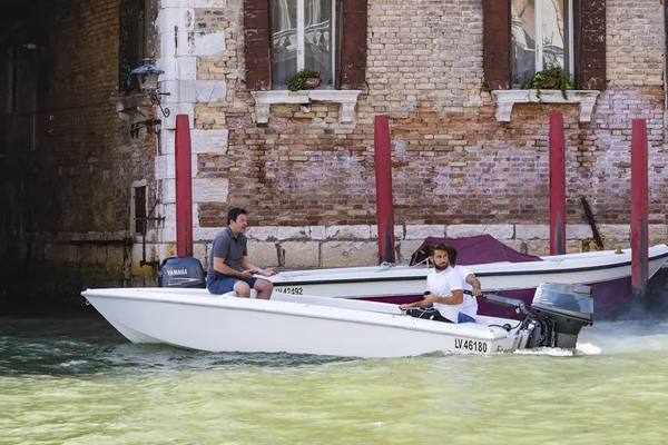 Italy Venice September 2018 Series Images Walking Canals Venice Backdrop — Stock Photo, Image