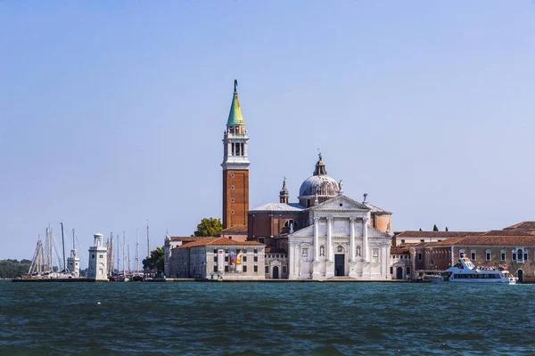 Talya Venedik Eylül 2018 Venedik Kanalları Boyunca Yürüyen Bir Dizi — Stok fotoğraf