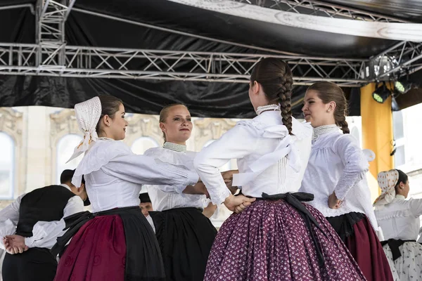 Budapest Hungría Agosto 2017 Feria Folclórica Tradicional Honor San Esteban —  Fotos de Stock
