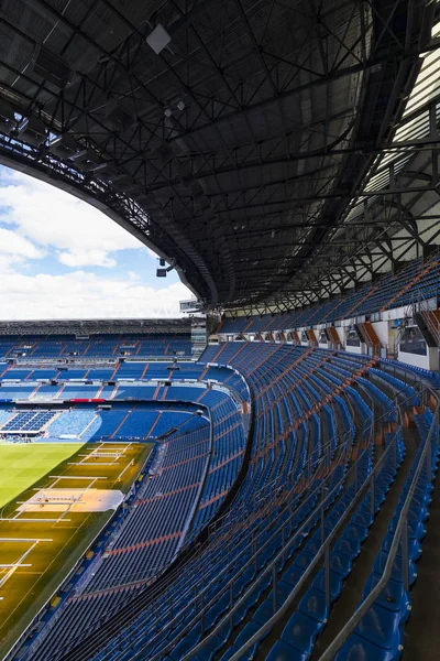 Madrid Spanien März 2018 Tribünen Des Königlichen Stadions Des Fußballklubs — Stockfoto