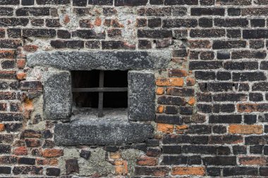 Milano 'daki Sforza Kalesi' nin mimarisinin elementleri.. 