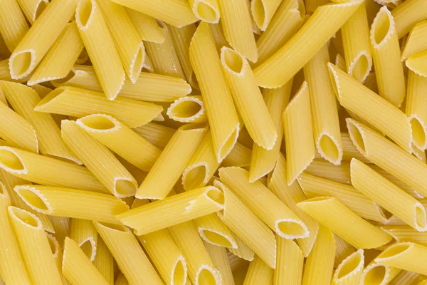 Rauwe Pasta Van Verschillende Vormen Van Harde Tarwe Closeup Achtergrond — Stockfoto