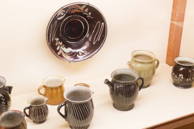 MÜZİK, Almanya - 27 Kasım 2018: Münih 'teki Bavyera Ulusal Müzesi' nde lüks eşyalar ve asiller sanatı sergisi.