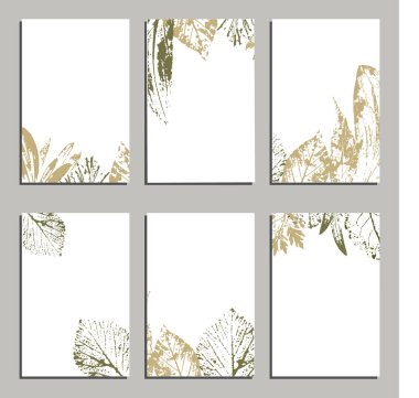 Vektör şablon etiketi, toplama kartları, kare tebrik kartları ve afiş ev bitkileri, kır çiçekleri ve otlar ile ziyaret edin. Tasarım şablonları düzen, kozmetikler için mockup tasarım iş ayarla.