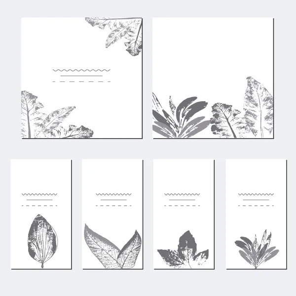 Wedding Invitation, floral invite terima kasih, rsvp modern cards . - Stok Vektor