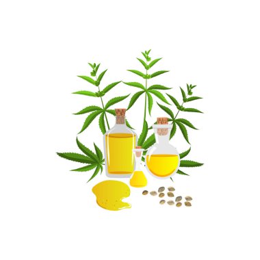 Marihuana yağı seti.
