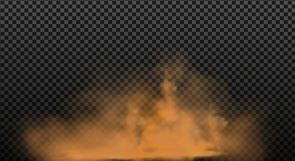 Topraklı toz bulutu, sigara dumanı, sis, toprak ve kum parçacıkları..