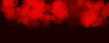 Koyu renkli arkaplanda beyaz vektör bulanıklığı, sis veya duman.