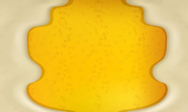 Illustration vectorielle de bière claire ou foncée réaliste. — Image vectorielle