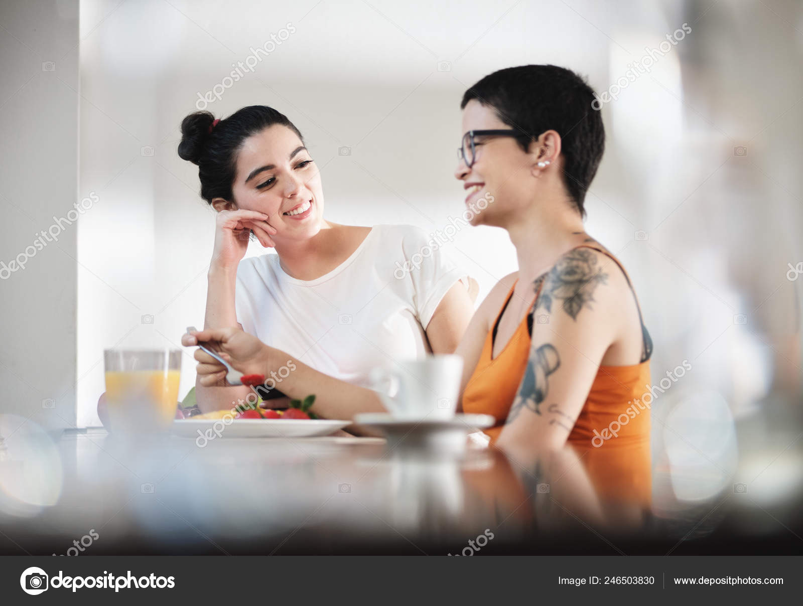 Homosexual having sex