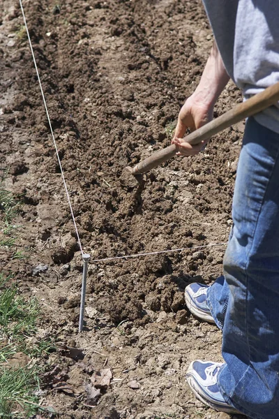 garden planting at Hiram House Camp