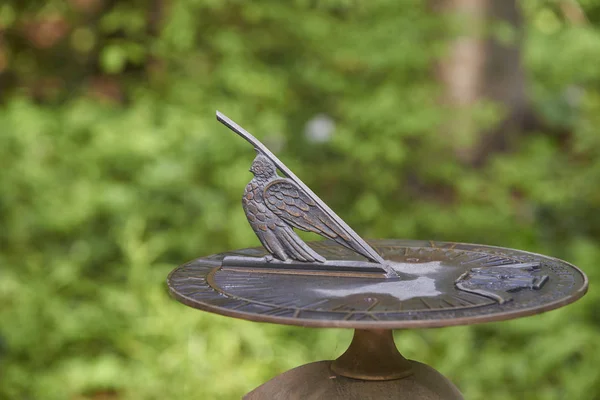 Brass Garden Compass Decoration — Stock Photo, Image