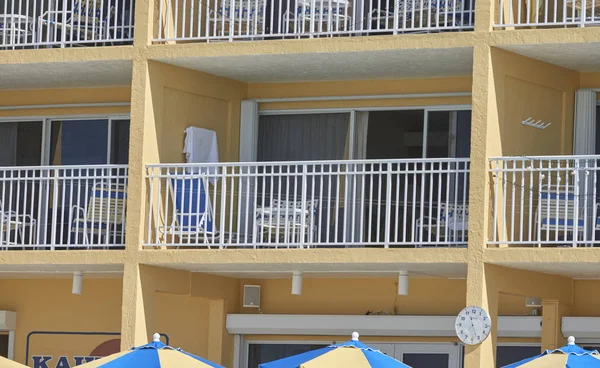 Διαμερισμάτων Μπαλκόνι Στο Meyer Beach Φλόριντα Των Ηπα — Φωτογραφία Αρχείου