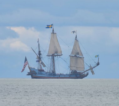 Delaware Eyaleti Lewes Tarihi Toplum Uzun Gemiler Kutlaması