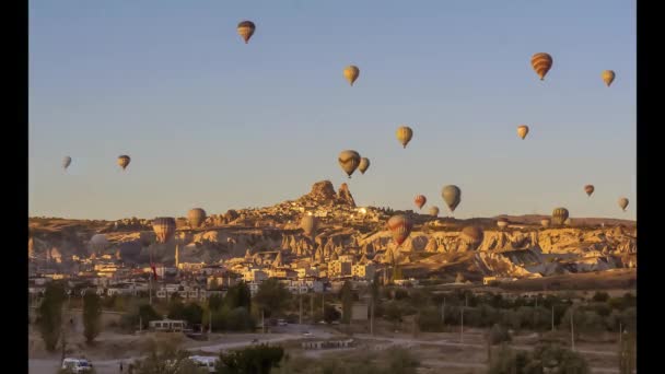 Turquía, Capadocia, roca, paisaje, piedra — Vídeo de stock