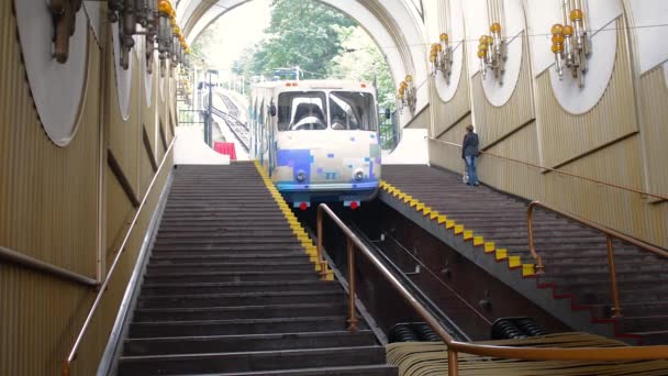 El funicular de Kiev — Vídeos de Stock