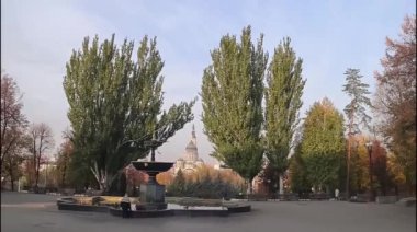 Kharkiv, mimari, manzarası, şehir, timelapse