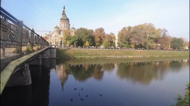 Kharkov, şehir, timelapse, Ukrayna — Stok video