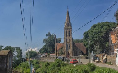 Antananarivo, şehir, Madagaskar, gökyüzü, kentsel, Afrika, Bina,