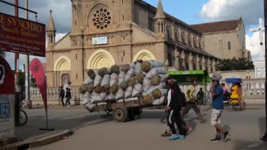 Madagaskar Antsirabe Afrika, mimari, erkek, bina,