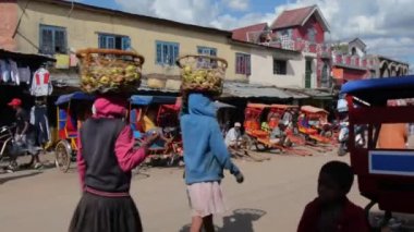 Madagaskar Antsirabe Afrika, mimari, erkek, bina,