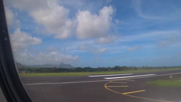 Pesawat Pesawat Penerbangan Pesawat Bandara Penerbangan Terbang Udara — Stok Video
