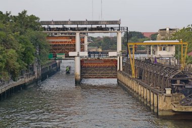 Tayland Bangkok. Nehri