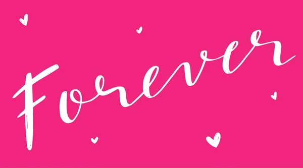 Happy Valentines day vector collectie moderne belettering — Stockvector