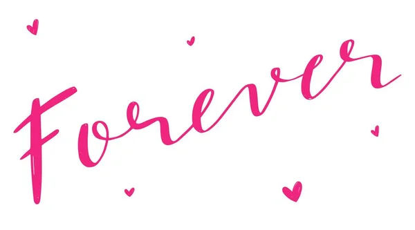 Happy Valentines day vector collectie moderne belettering — Stockvector