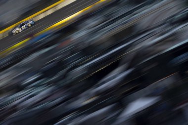 27 Mayıs 2018 - Concord, Kuzey Carolina, ABD: Jimmie Johnson (48) yarışları Charlotte Motor Speedway Concord, Kuzey Carolina, Coca-Cola 600 sırasında arka streç aşağı.