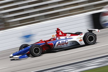 08 Haziran 2018 - Fort Worth, Teksas, ABD: Brezilya alır Dxc teknoloji 600, Fort Worth, Teksas Teksas Motor Speedway için uygulamaya izlenecek Matheus Leist (4).