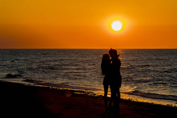 Two Friends Enjoying Each Others Company Outdoor Environment — Stock Photo, Image