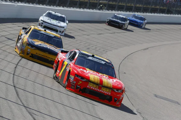 June 2018 Newton Iowa Usa Justin Allgaier Brings His Car — Stock Photo, Image