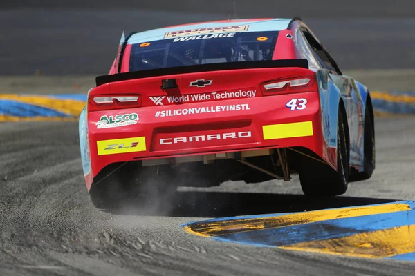 June 2018 Sonoma California Usa Darrell Wallace Practices Toyota Mart — Stock Photo, Image