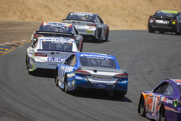 Juni 2018 Sonoma Kalifornien Usa Ricky Stenhouse Lopp För Toyota — Stockfoto