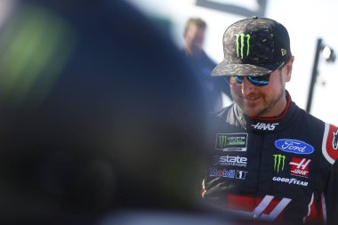 30 Haziran 2018 - Joliet, Illinois, ABD: Kurt Busch (41) asmak dışarı çukur yol Chicagoland Speedway Joliet, Illinois Overton'ın 400 eleme önce .