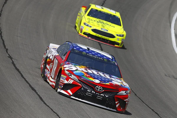 Julio 2018 Joliet Illinois Estados Unidos Kyle Busch Lleva Coche — Foto de Stock