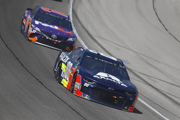 July 2018 Joliet Illinois Usa Alex Bowman Brings His Car — стоковое фото