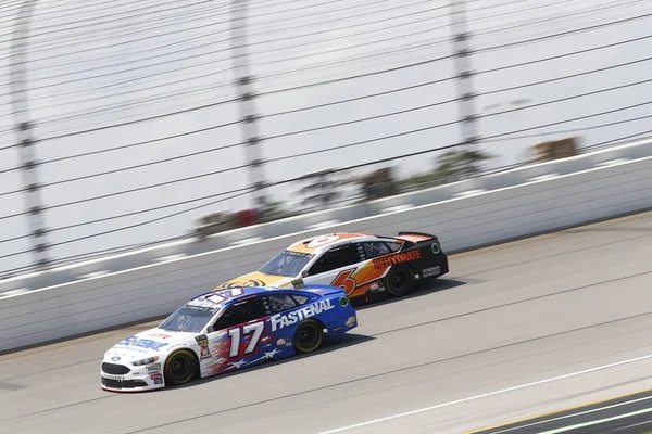 Julho 2018 Joliet Illinois Estados Unidos Ricky Stenhouse Trevor Bayne — Fotografia de Stock