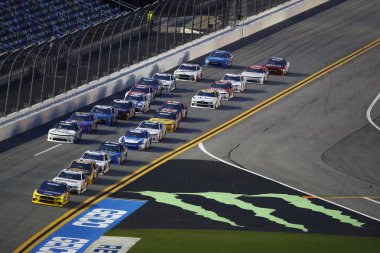 06 Temmuz 2018 - Daytona Beach, Florida, ABD: Nascar Xfinity serisi yarış sırasında Coca-Cola fişek 250 Daytona International Speedway Daytona Beach, Florida, frontstretch aşağı.