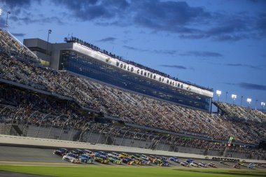 07 Temmuz 2018 - Daytona Beach, Florida, ABD: Nascar Mencs serisi almak Coke sıfır şeker 400 Daytona International Speedway Daytona Beach, Florida, için izlemek için.
