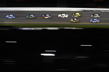 07 Temmuz 2018 - Daytona Beach, Florida, ABD: Monster enerji Nascar Cup Serisi Yarış sırasında Coke sıfır şeker 400 Daytona International Speedway Daytona Beach, Florida, paketindeki.