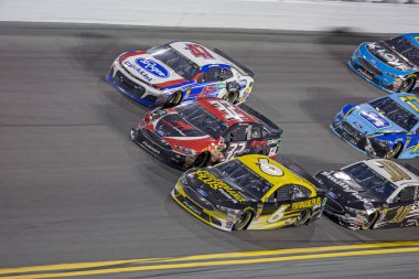 07 Temmuz 2018 - Daytona Beach, Florida, ABD: Trevor Bayne (6) yarışları Coke sıfır şeker 400 Daytona International Speedway Daytona Beach, Florida, dört fırsatta sahadan aracılığıyla.