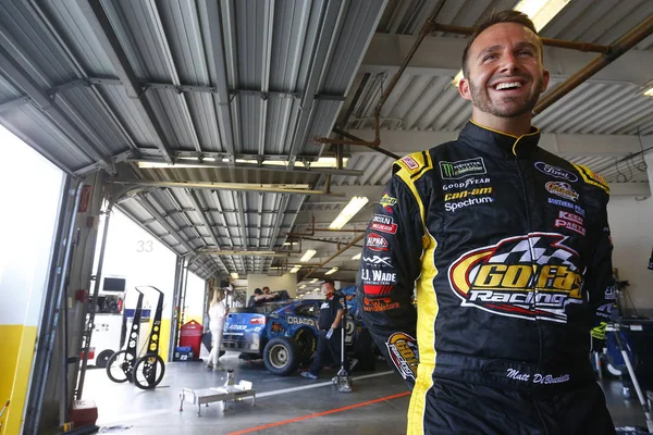 July 2018 Daytona Beach Florida Usa Matt Dibenedetto Hangs Out — Stock Photo, Image