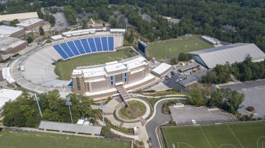 Brooks Field at Wallace Wade Stadium is a 40,004-seat stadium on the campus of Duke University in Durham, North Carolina clipart