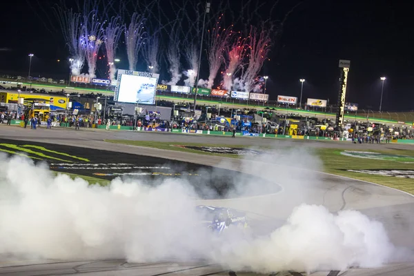 Julho 2018 Sparta Kentucky Estados Unidos Martin Truex Vence Quaker — Fotografia de Stock