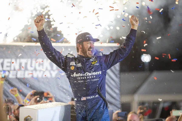 Julho 2018 Sparta Kentucky Estados Unidos Martin Truex Vence Quaker — Fotografia de Stock